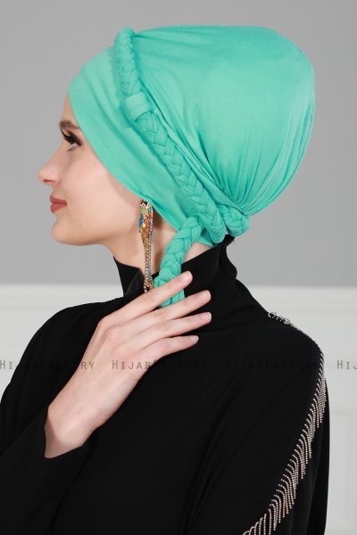 Olivia - Turkos Bomull Turban - Ayse Turban