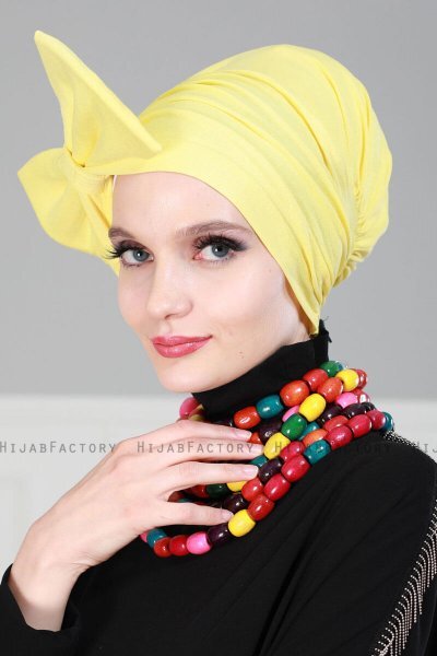 Julia - Gul Bomull Turban - Ayse Turban
