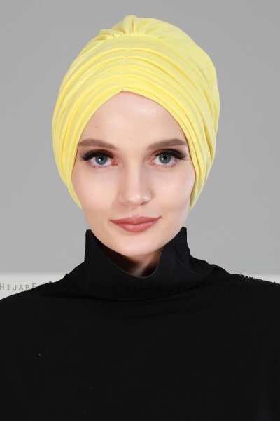 Wilma - Gul Bomull Turban - Ayse Turban