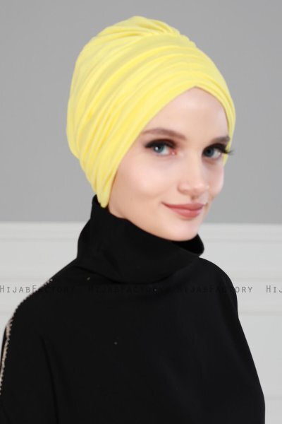 Wilma - Gul Bomull Turban - Ayse Turban