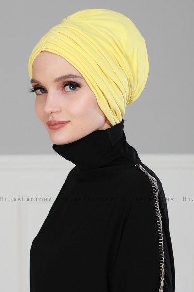 Wilma - Gul Bomull Turban - Ayse Turban