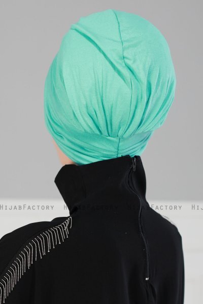 Wilma - Turkos Bomull Turban - Ayse Turban