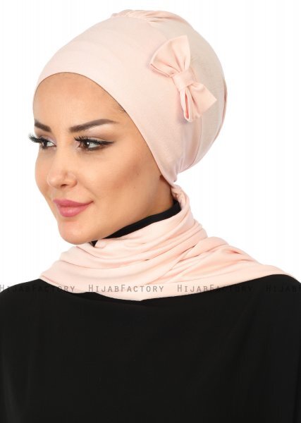 Bianca - Gammelrosa Bomull Turban