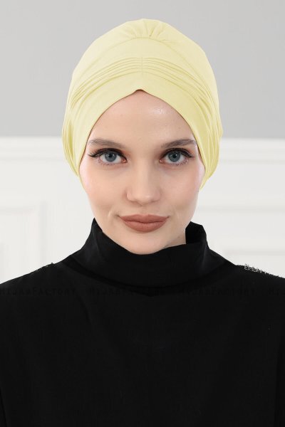 Linda - Gul Bomull Turban - Ayse Turban