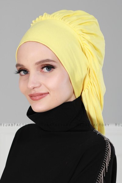 Isabella - Gul Bomull Turban - Ayse Turban