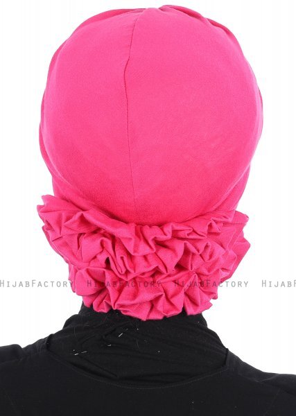 Elisabeth - Fuchsia Bomull Turban