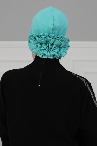 Elisabeth - Turkos Bomull Turban
