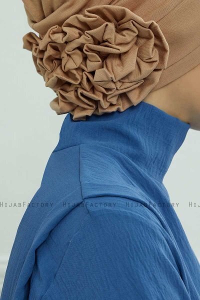 Elisabeth - Caramel Bomull Turban