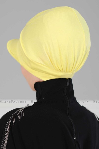Sandra - Gul Bomull Turban - Ayse Turban