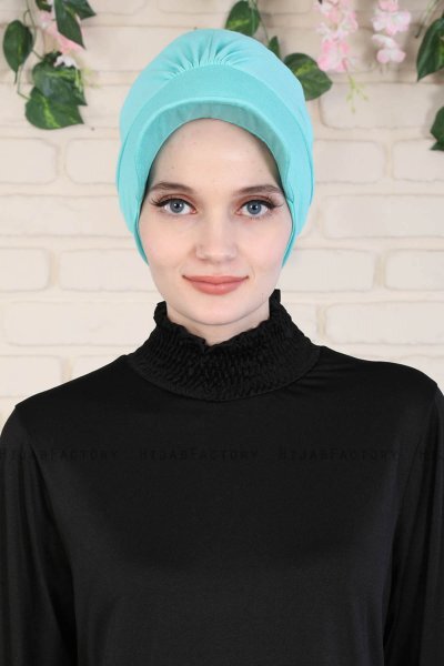 Sandra - Turkos Bomull Turban - Ayse Turban