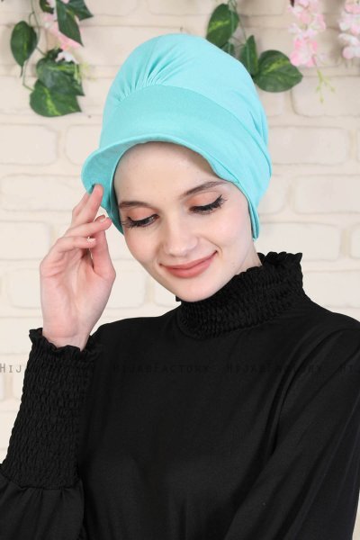 Sandra - Turkos Bomull Turban - Ayse Turban