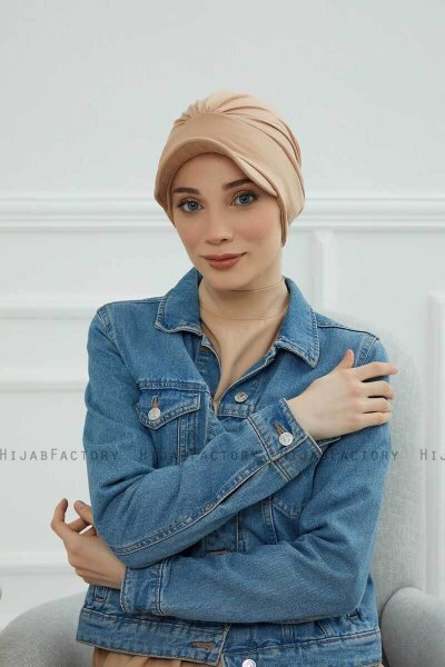 Sandra - Sand Bomull Turban