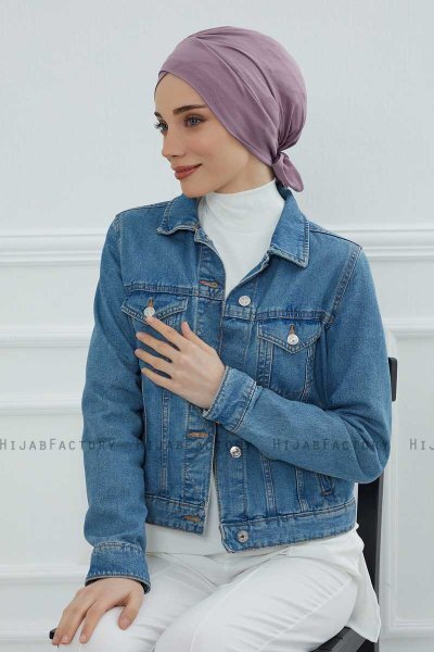 Ellie - Lilac Bomull Turban