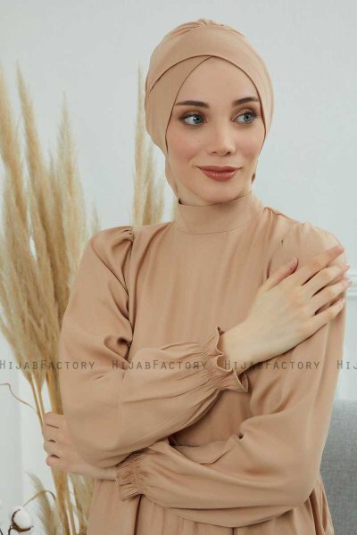 Ellie - Sand Bomull Turban
