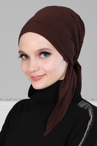 Felicia - Brun Bomull Turban