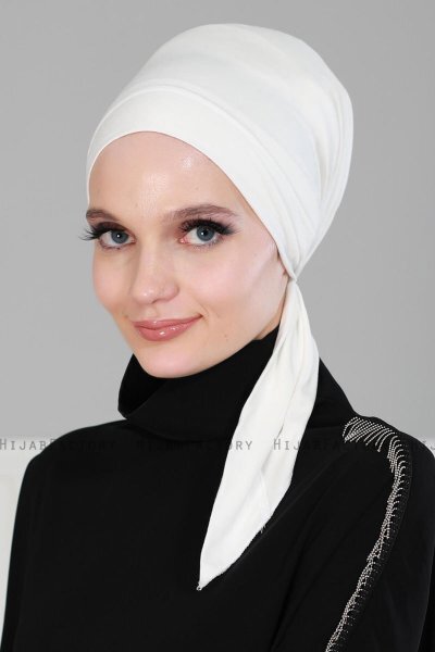 Felicia - Creme Bomull Turban