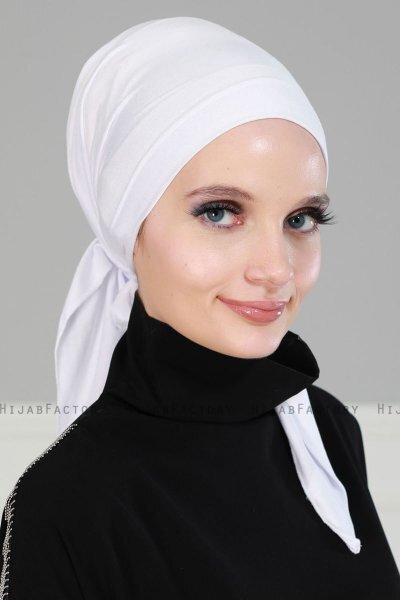 Felicia - Vit Bomull Turban