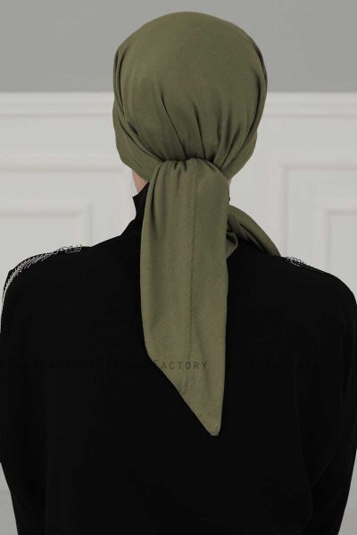 Felicia - Khaki Bomull Turban