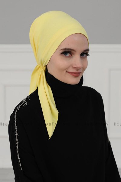 Felicia - Gul Bomull Turban