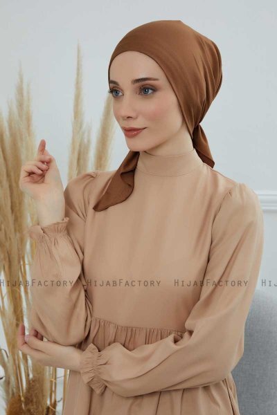 Felicia - Caramel Bomull Turban