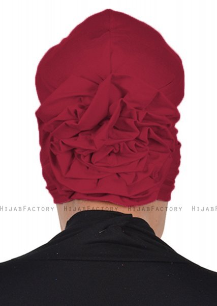 Kerstin - Bordeaux Bomull Turban - Ayse Turban