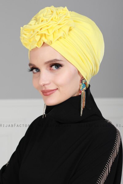 Kerstin - Gul Bomull Turban - Ayse Turban