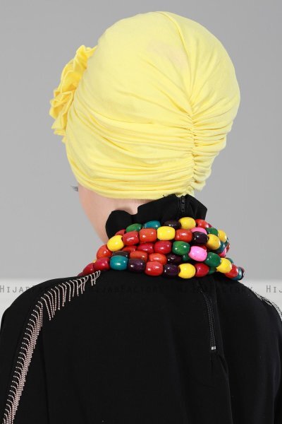 Kerstin - Gul Bomull Turban - Ayse Turban