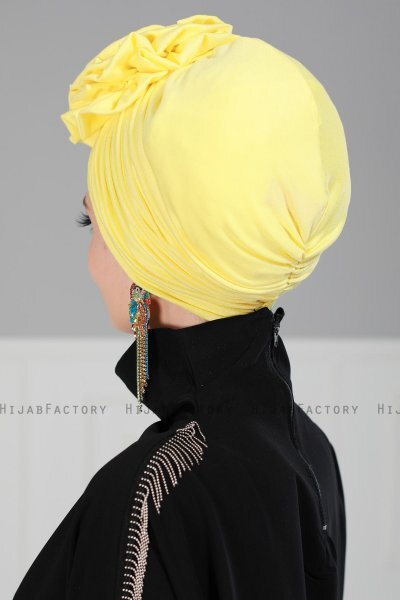 Kerstin - Gul Bomull Turban - Ayse Turban