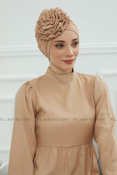 Kerstin - Sand Bomull Turban