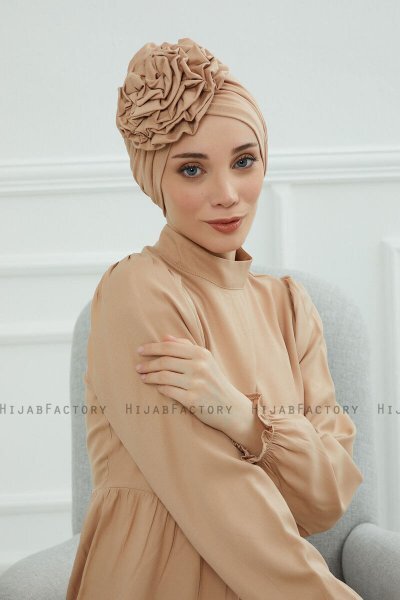 Kerstin - Sand Bomull Turban