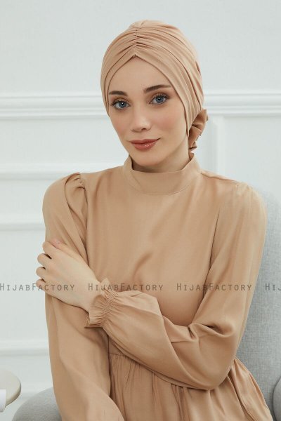 Kerstin - Sand Bomull Turban