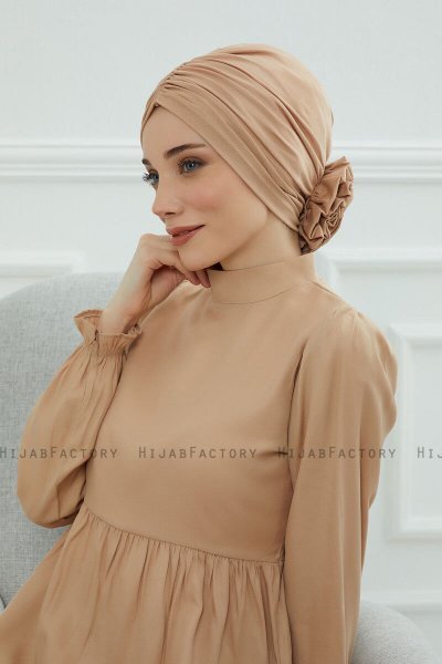 Kerstin - Sand Bomull Turban