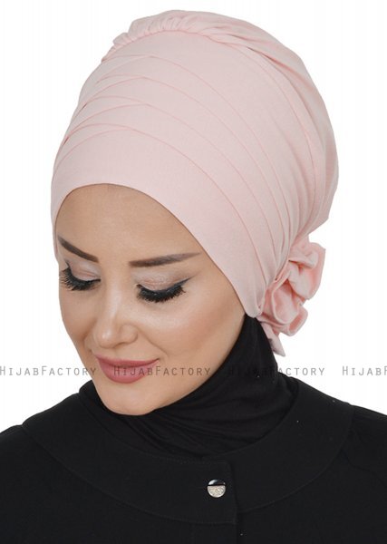 Monica - Gammelrosa Bomull Turban - Ayse Turban