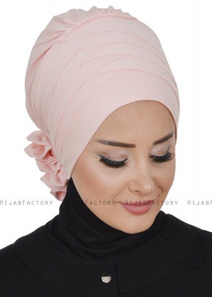 Monica - Gammelrosa Bomull Turban - Ayse Turban