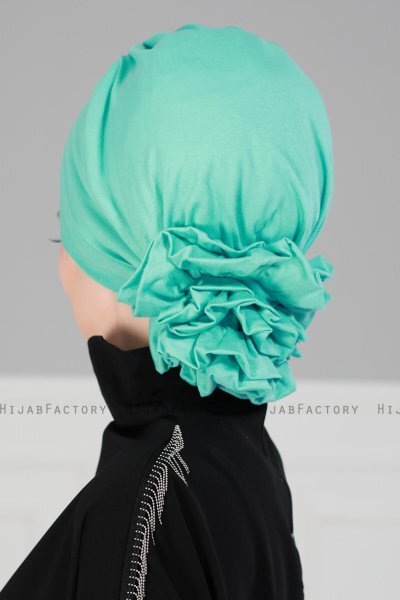 Monica - Turkos Bomull Turban - Ayse Turban
