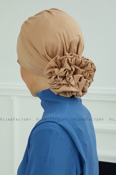 Monica - Sand Bomull Turban
