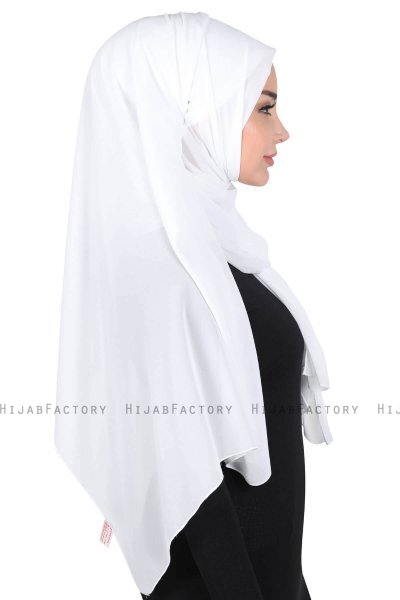 Joline - Vit Premium Chiffon Hijab