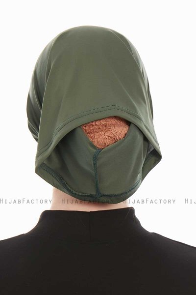 Emine - Khaki Hijab Undersjal 