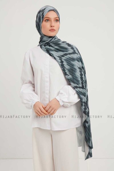 Tansu - Smoked Mönstrad Hijab
