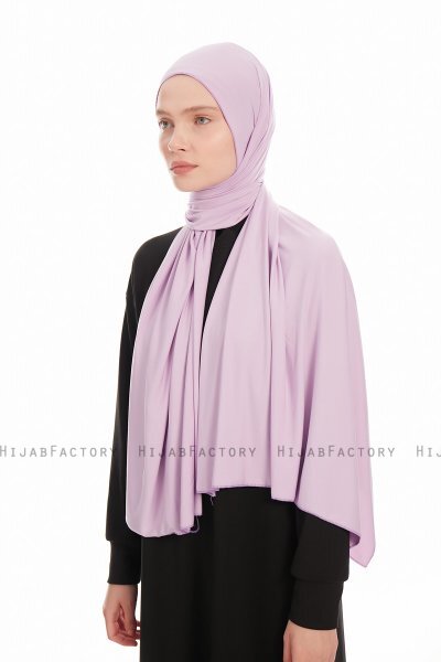 Farah - Ljuslila Jersey Hijab