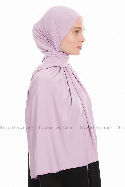 Farah - Ljuslila Jersey Hijab