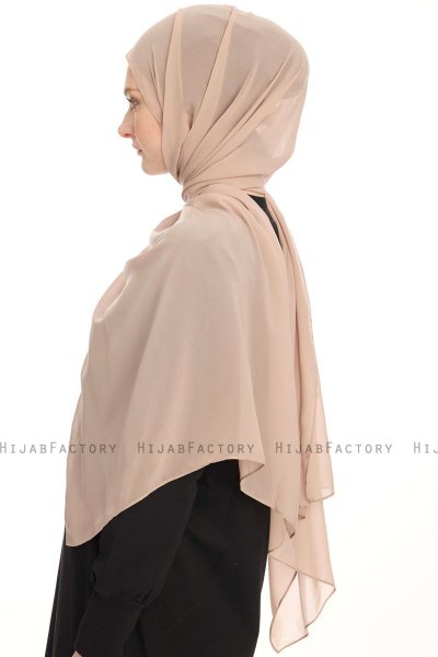 Chiffon Hijab - Sand