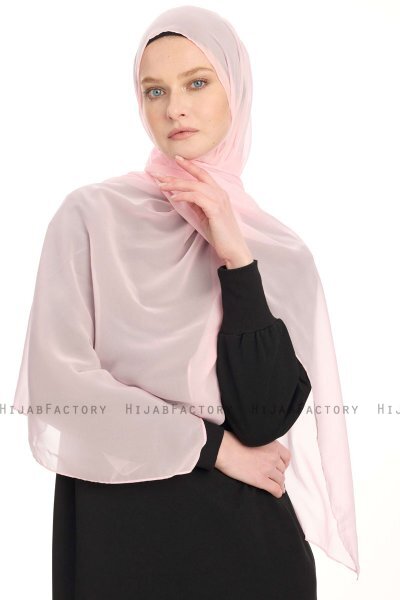 Chiffon Hijab - Rosa