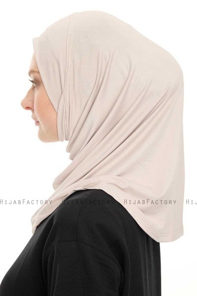 Yazmin - Ljusgrå Amira Hijab Ready To Wear