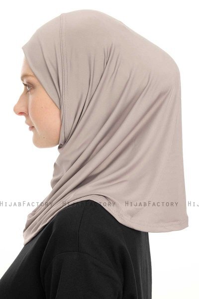Yazmin - Ljusbrun Amira Hijab Ready To Wear