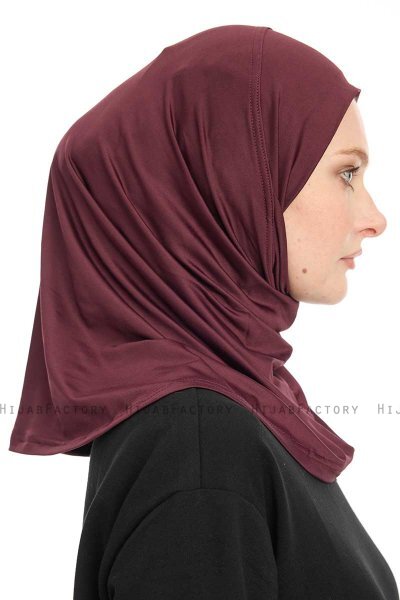 Yazmin - Plommon Amira Hijab Ready To Wear