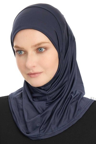 Yazmin - Marinblå Amira Hijab Ready To Wear