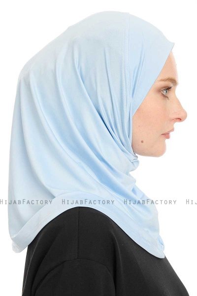 Yazmin - Ljusblå Amira Hijab Ready To Wear