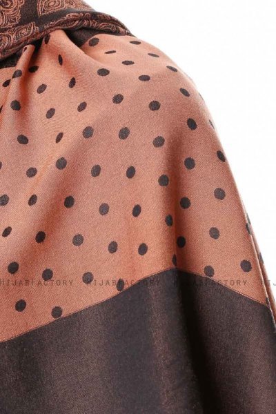 Alev - Laxrosa Mönstrad Hijab