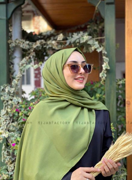 Alvina - Ljusgrön Jazz Hijab - Mirach